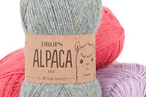 DROPS Alpaca siūlai – 100% alpakų vilna