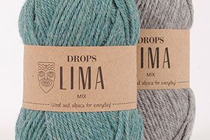 DROPS Lima siūlai – 65% vilna, 35% alpakų vilna
